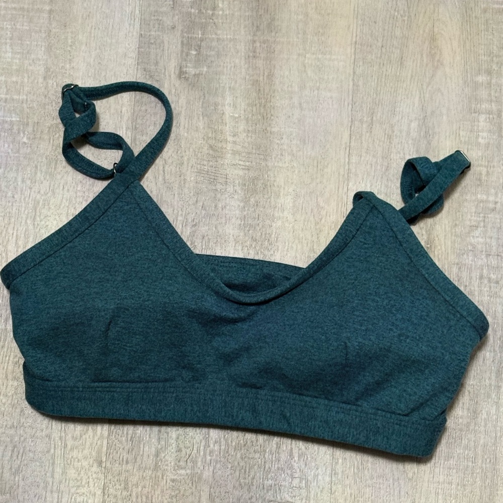 Bombshell Sportswear Deep Green Sports Bra